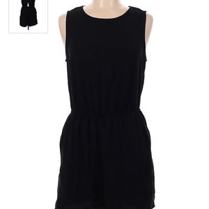 Open Back black romper, Sz M, A New Day